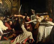 John Opie The Murder of Rizzio, by John Opie Spain oil painting artist
